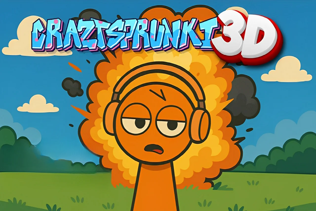 Crazy Sprunki 3D