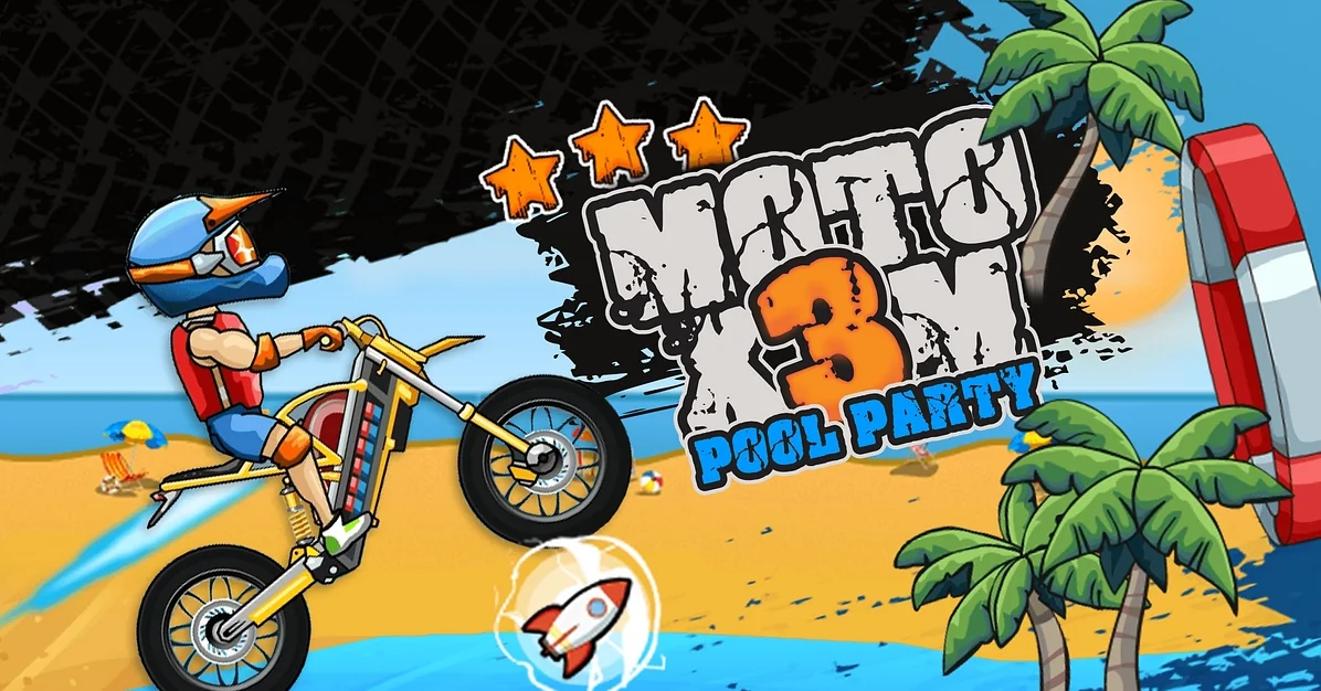 Moto X3M Pool Party
